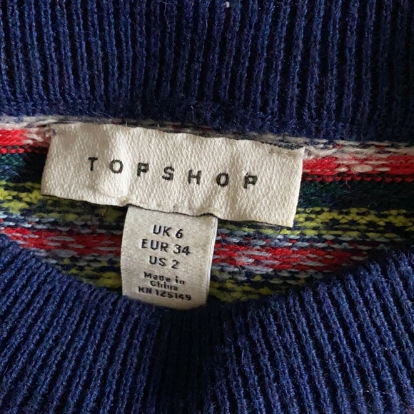 Topshop ‘Amour’ Cropped Sweater - Picture 3 of 5